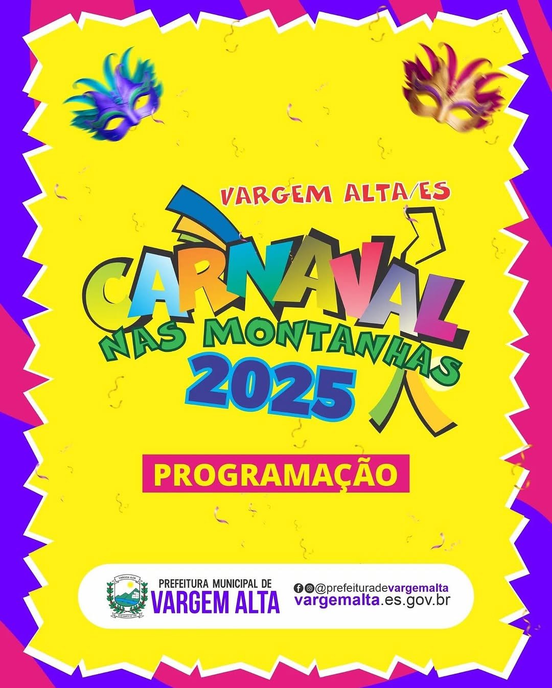 O Carnaval nas Montanhas de Vargem Alta 2025 traz uma programação incrível com shows e blocos animados. Confira os detalhes e aproveite a folia na serra capixaba!